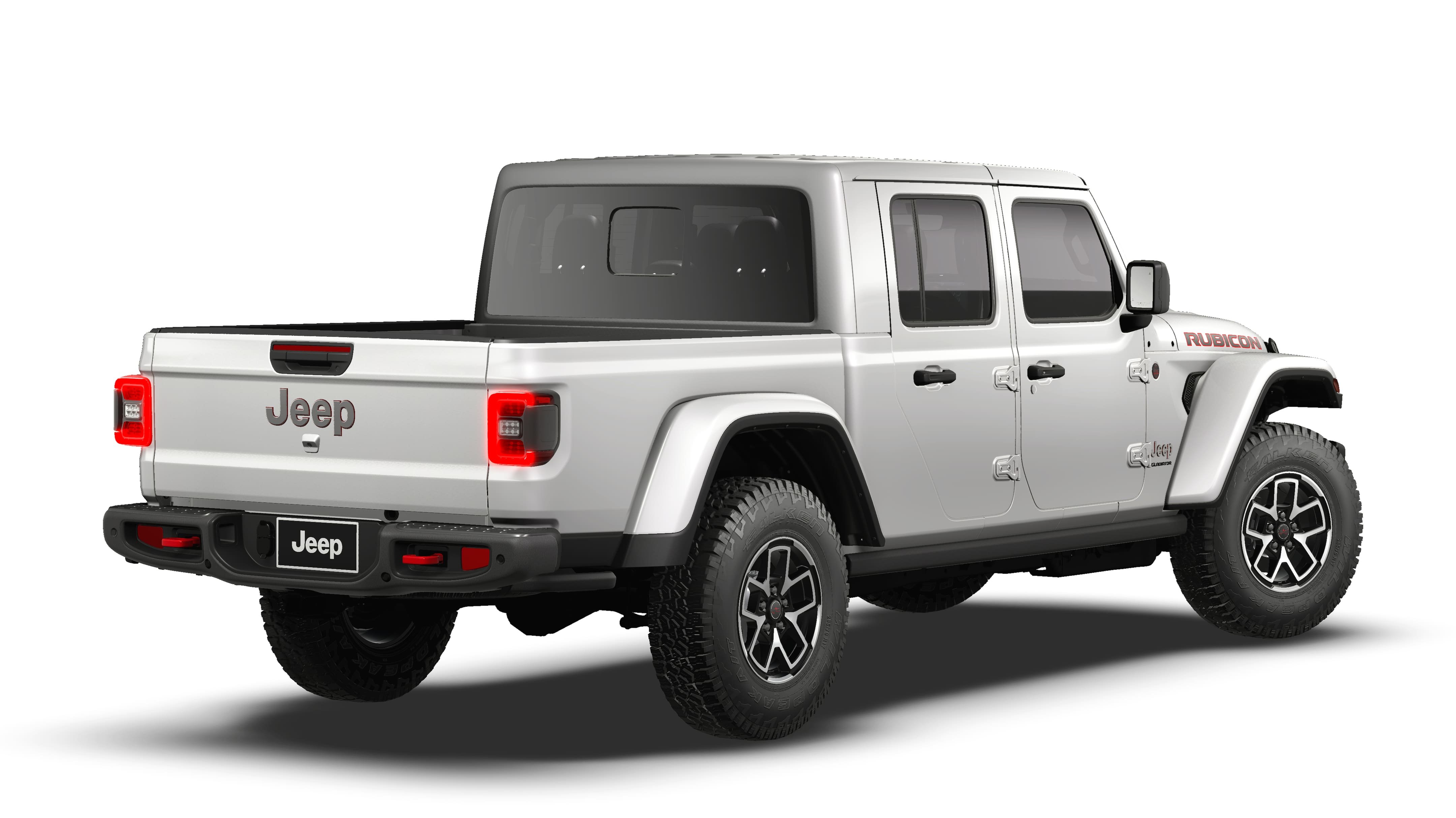 New 2026 Bright White Clear-Coat Exterior Paint Jeep Rubicon X image 14