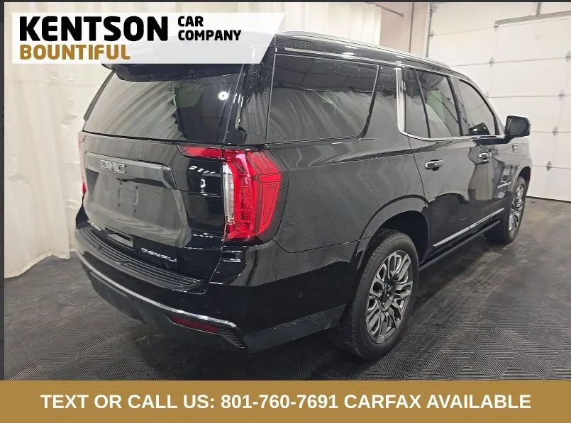 Used 2024 Black GMC Denali Ultimate image 2