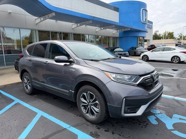 Certified Used 2021 Modern Steel Metallic Honda EX image 3