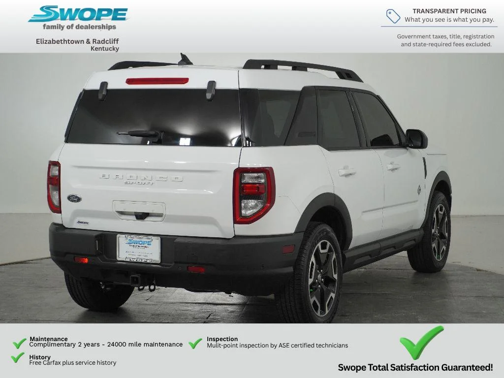 Certified Used 2023 Oxford White Ford Outer Banks image 3