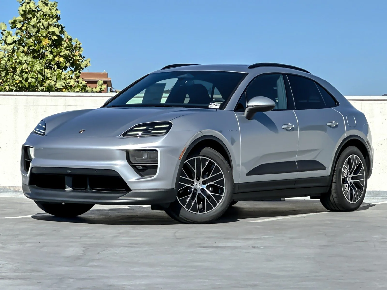 New 2026 Dolomite Silver Metallic Porsche 4 Electric image 1