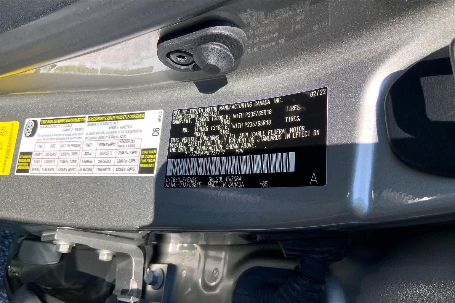 Used 2022 Atomic Silver Lexus  image 30