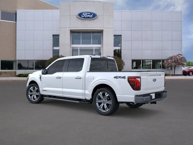 New 2026 White Metallic Ford Lariat image 4