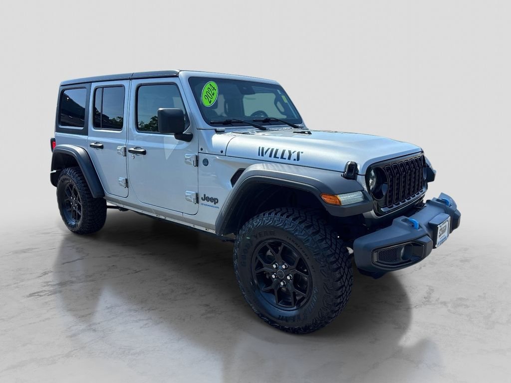 Used 2024 Silver Jeep Willys 4xe image 6
