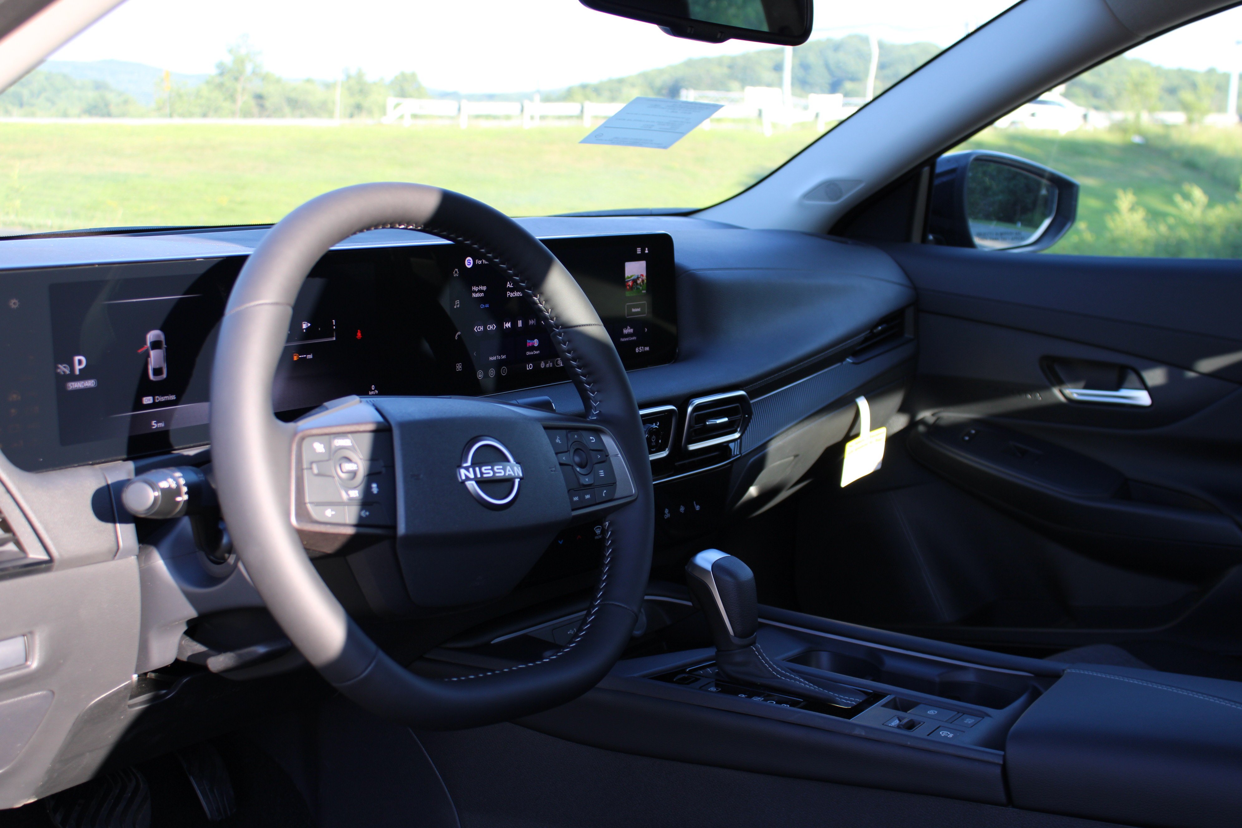 New 2026 Super Black Nissan SV image 9