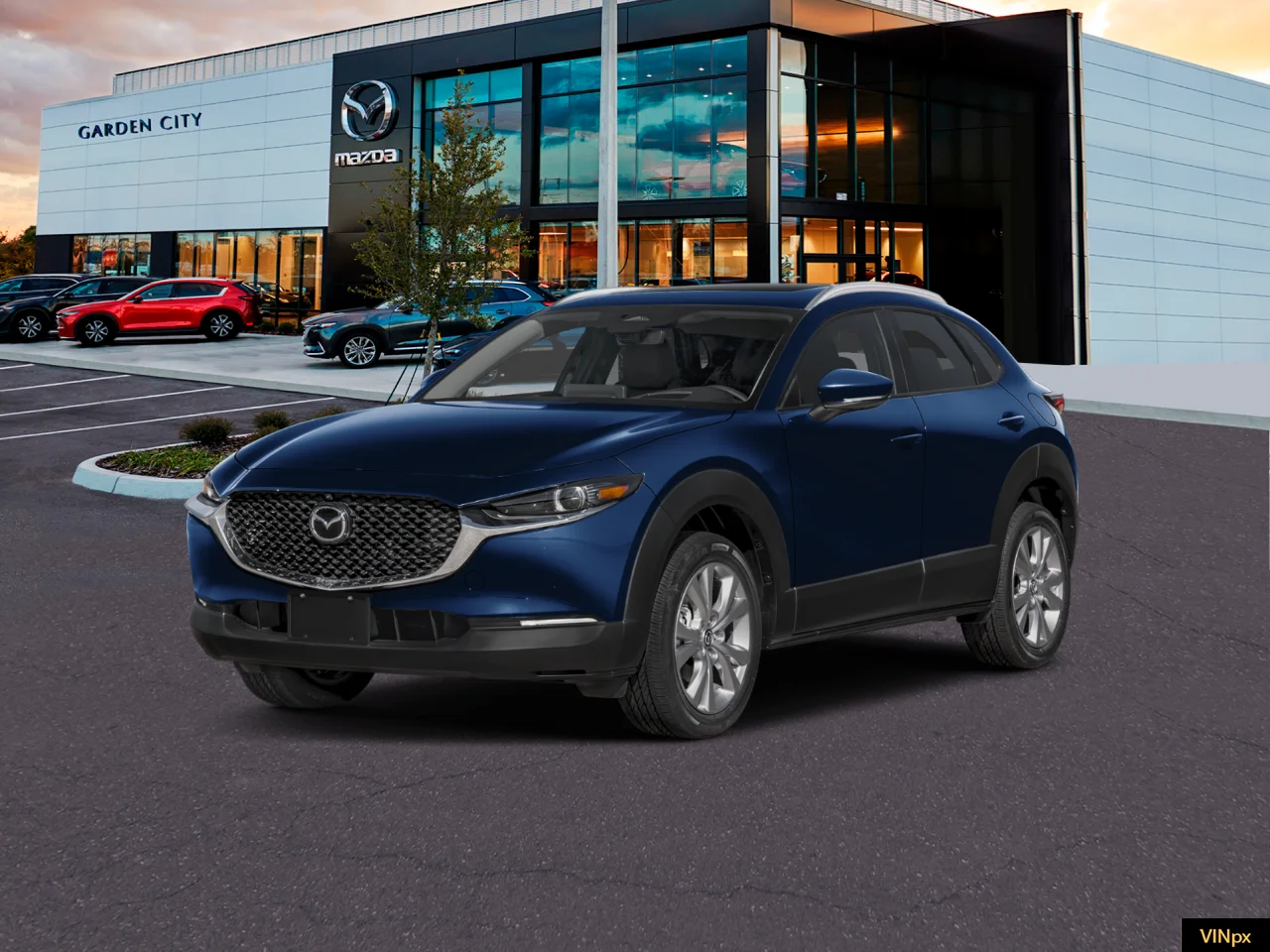 New 2026 Deep Crystal Blue Mica Mazda 2.5 S Premium AWD image 1