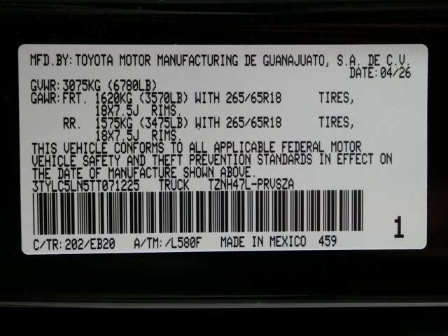 New 2026 Black Toyota Limited i-FORCE MAX image 32