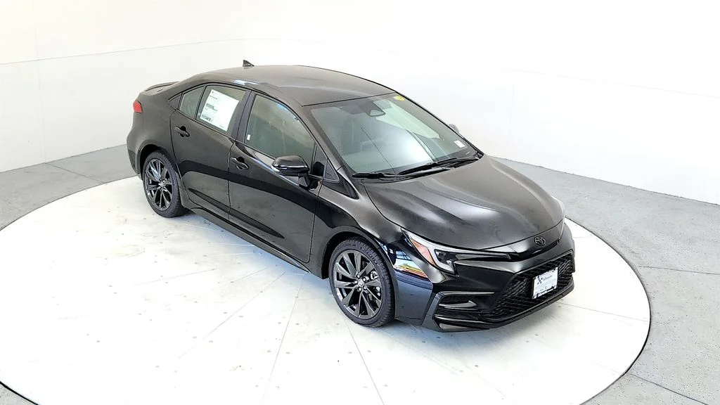 Certified Used 2024 Black Toyota SE image 13