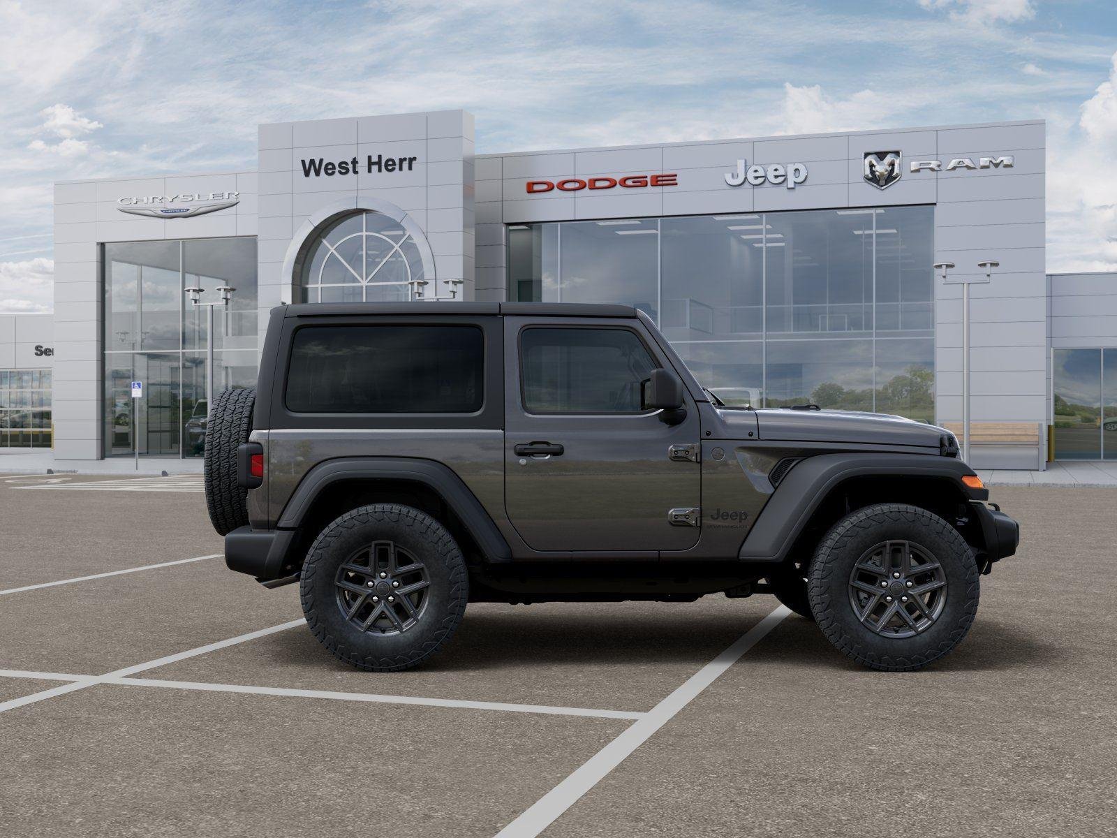 New 2026 Granite Crystal Metallic Clear-Coat Exterior Paint Jeep Sport S image 21