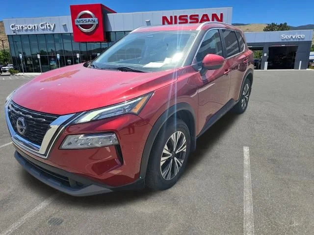 Certified Used 2023 Red Nissan SV image 3