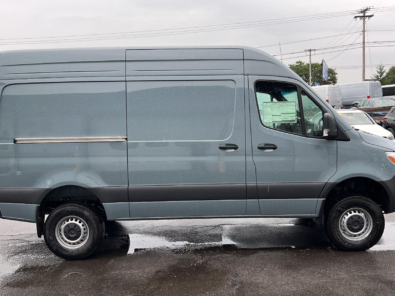 New 2026 Blue Gray Mercedes-Benz Cargo Van 144” High Roof 4cyl AWD image 6