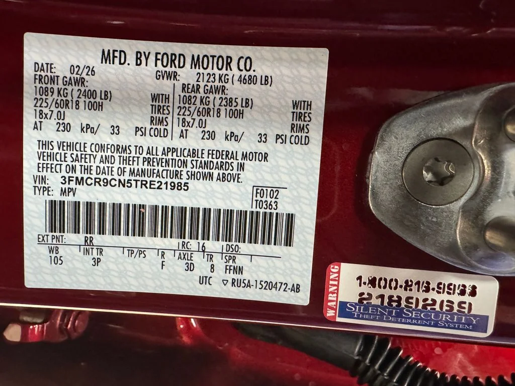 New 2026 Ruby Red Metallic Tinted Clearcoat Ford Outer Banks® image 30