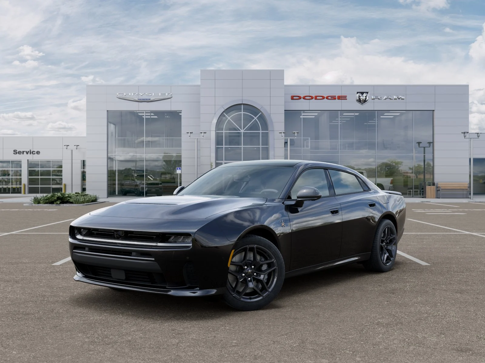 New 2026 Diamond Black Crystal Pearlcoat Dodge Scat Pack Plus image 28