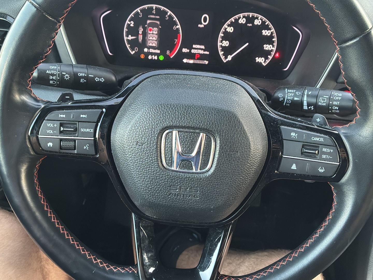 Used 2025 Platinum White Pearl Honda Sport image 9