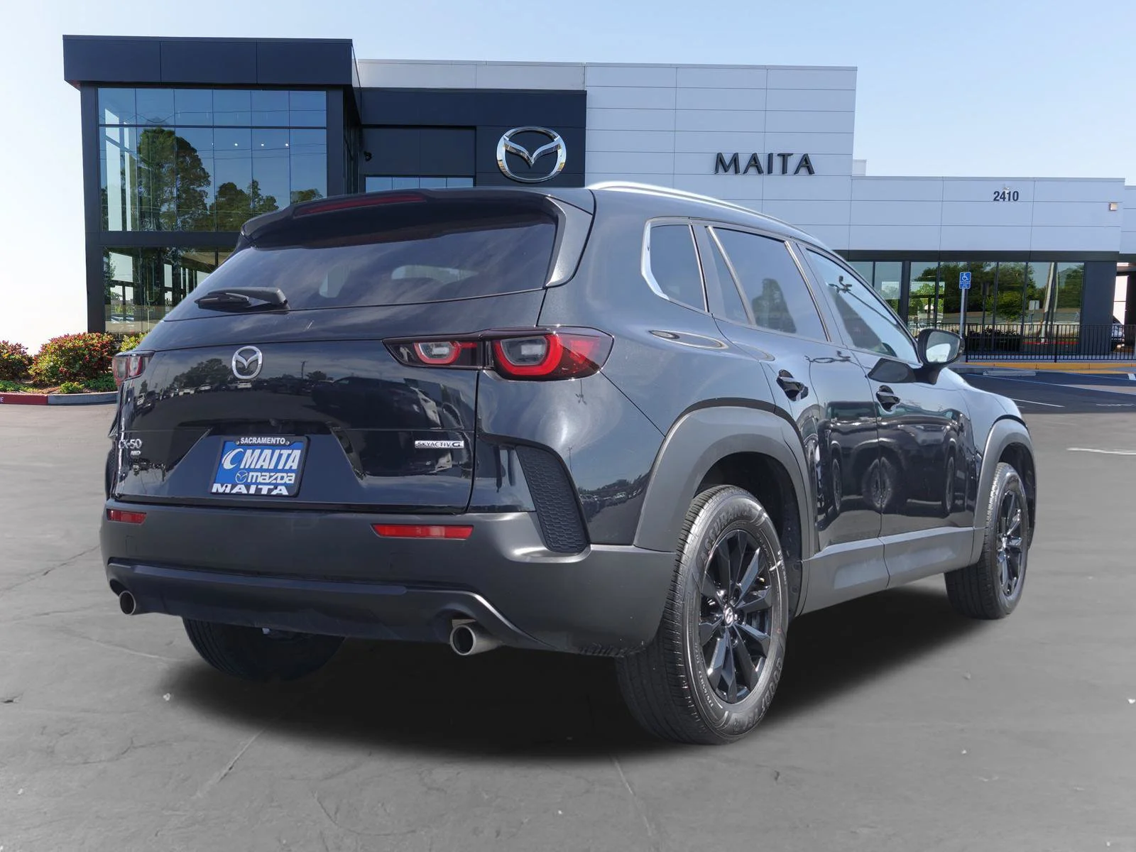 Certified Used 2025 Jet Black Mica Mazda 2.5 S Preferred Package image 4