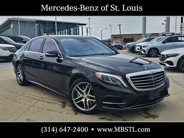 Used 2016 Black Mercedes-Benz S 550 image 1