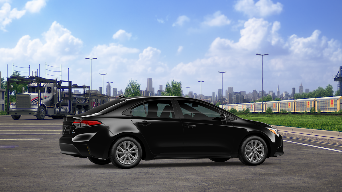 New 2026 Midnight Black Metallic Toyota Hybrid LE image 11