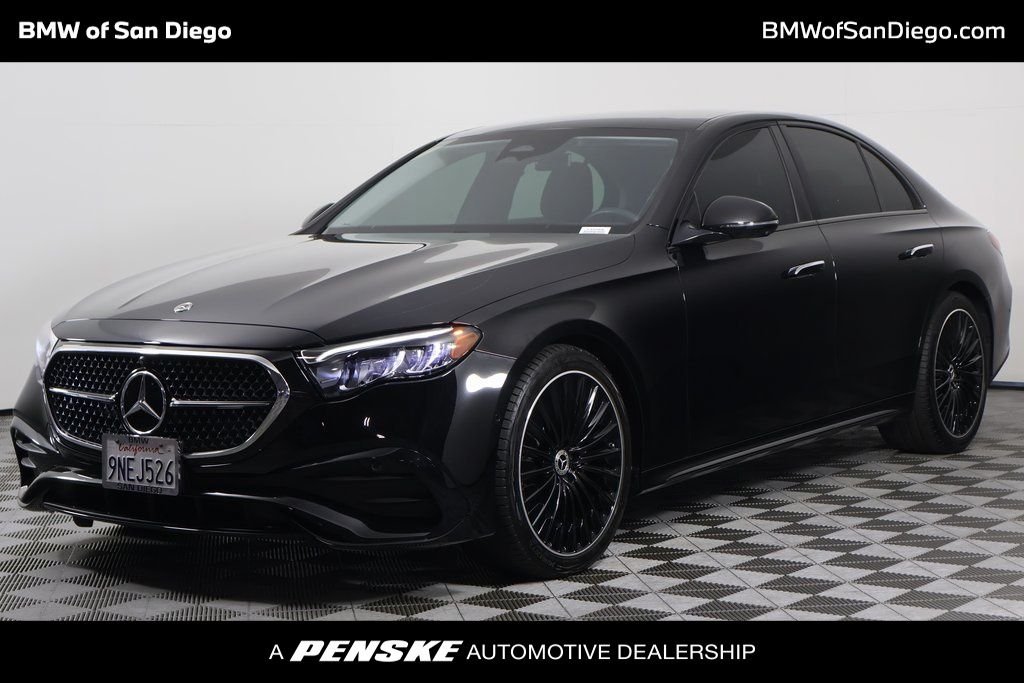 Used 2024 Black Mercedes-Benz E 350 image 1