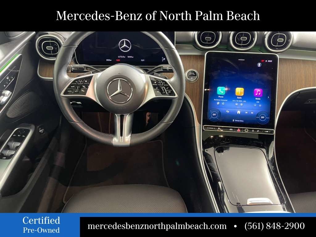 Certified Used 2025 Black Mercedes-Benz C 300 image 13