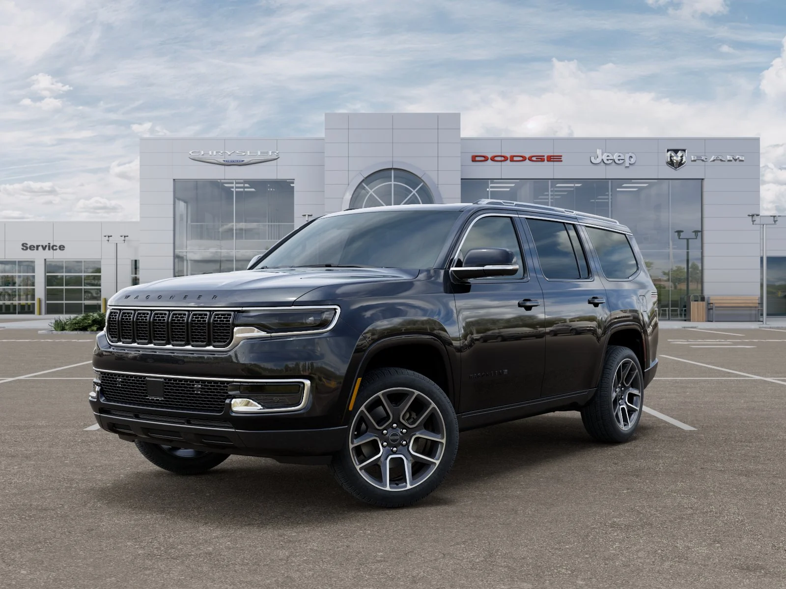 New 2025 Diamond Black Crystal Pearl-Coat Exterior Paint Jeep Series III image 28