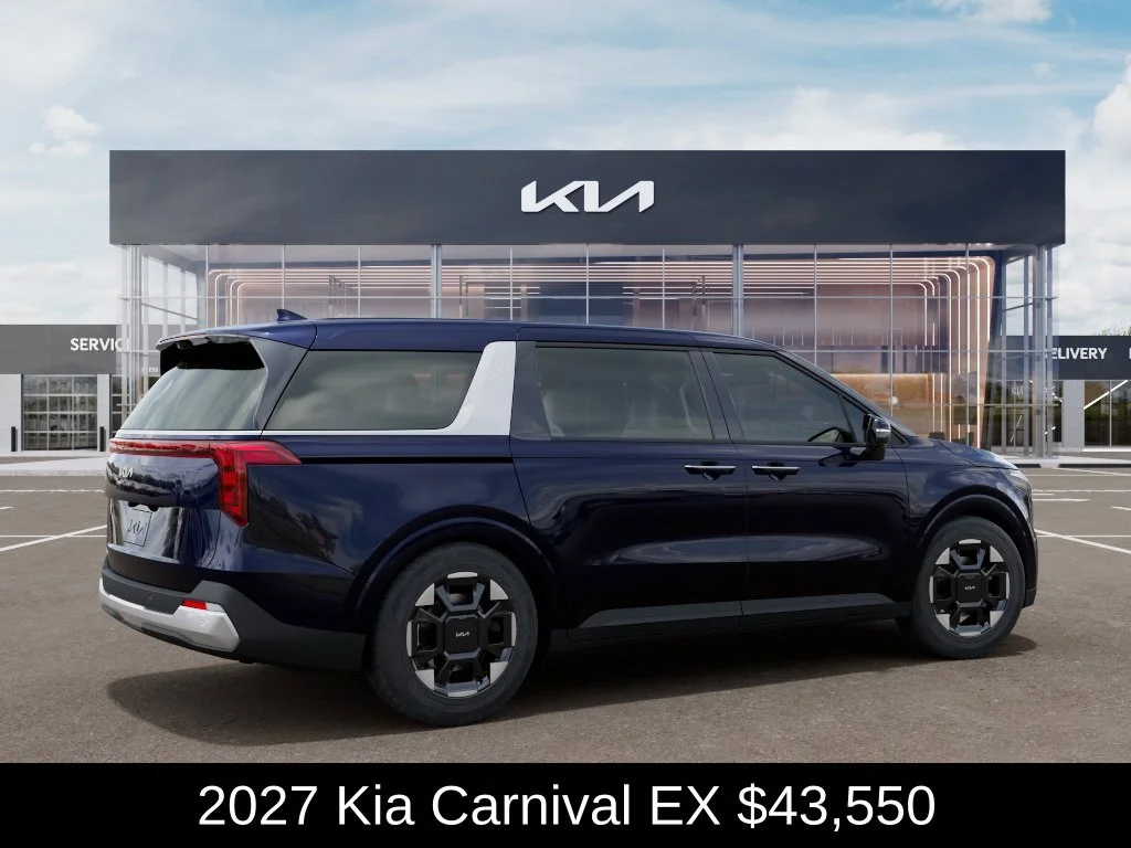 New 2027 Deep Chroma Blue Kia EX image 7