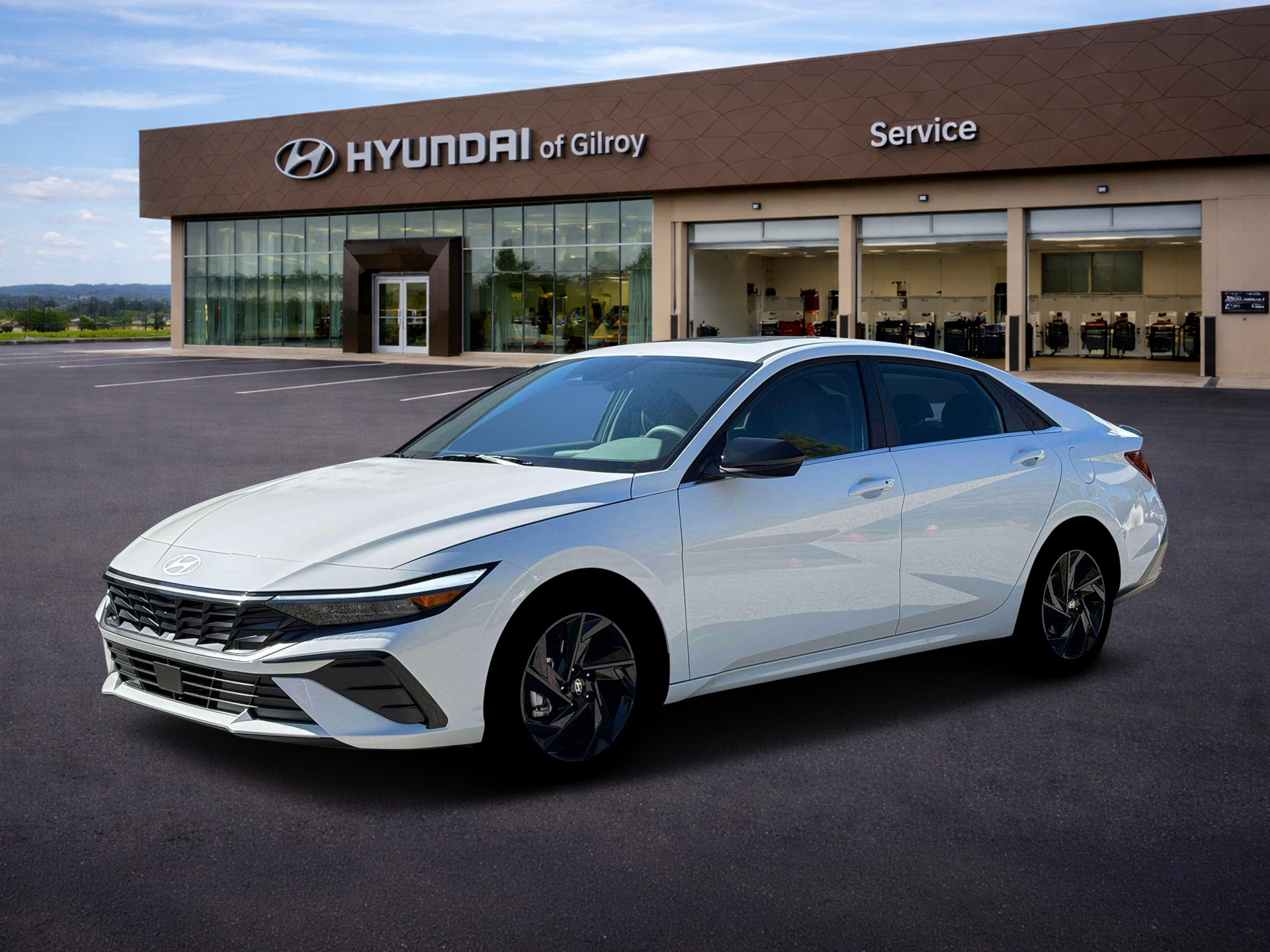 New 2026 White Hyundai SEL Sport Premium image 2