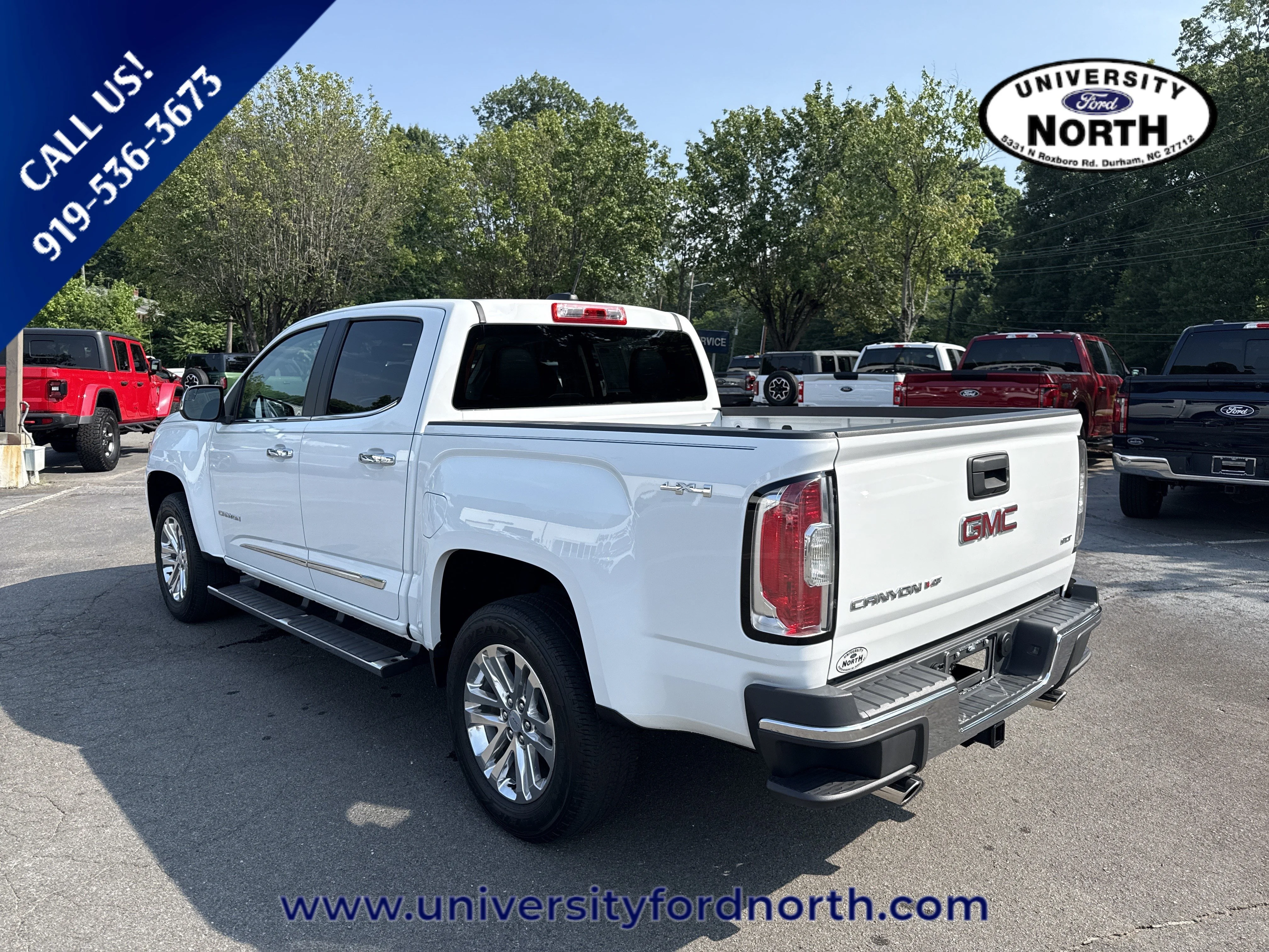 Used 2015 Summit White GMC 4WD SLT image 5