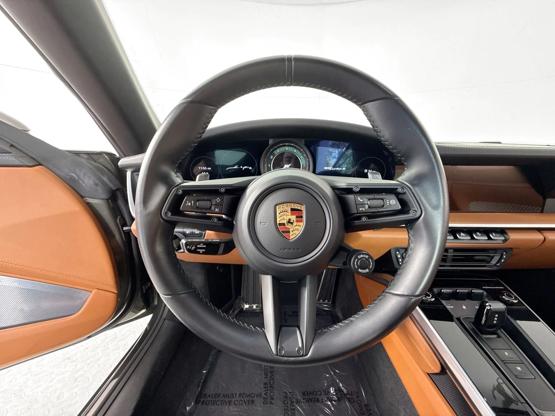 Used 2024 Aventurine Green Metallic Porsche Turbo S image 10