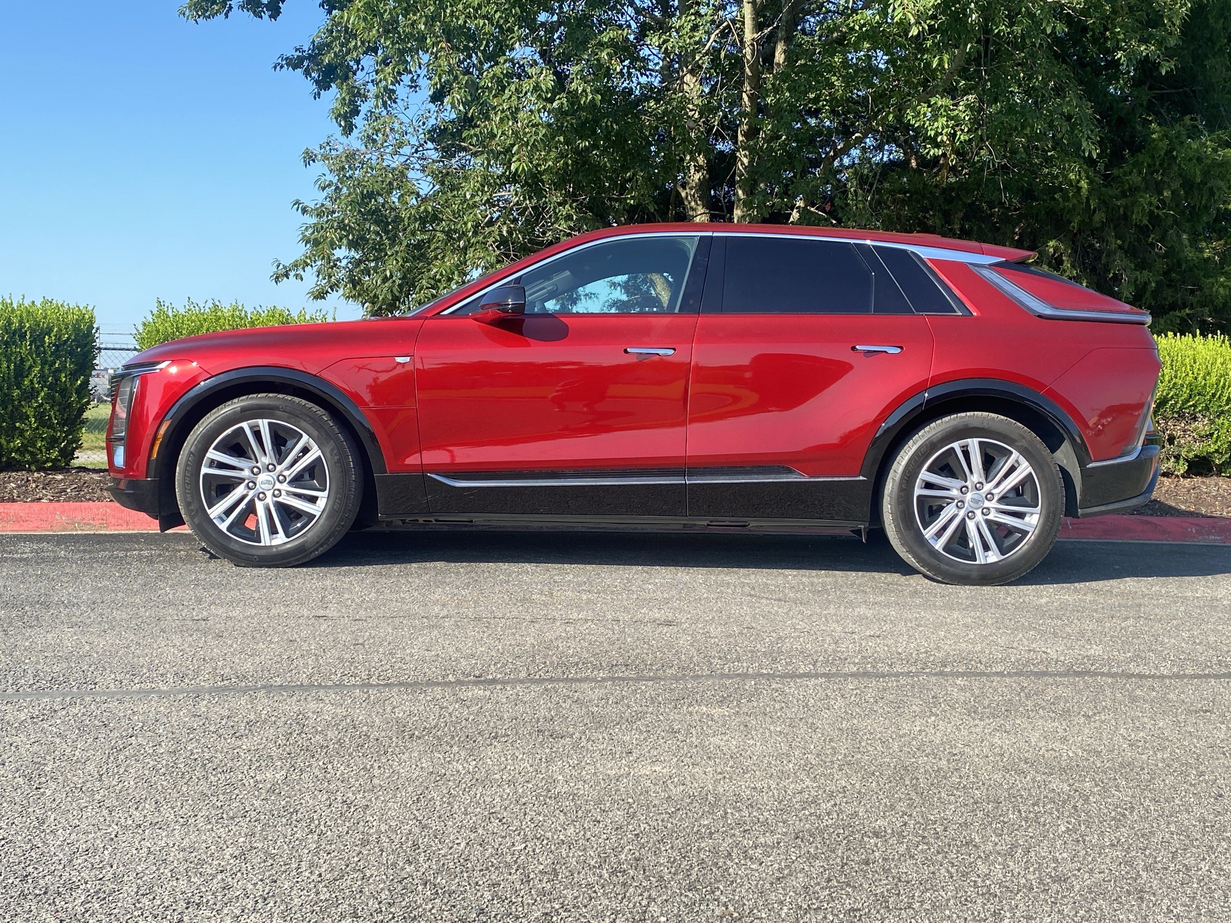 Certified Used 2024 Radiant Red Tintcoat Cadillac Tech image 10