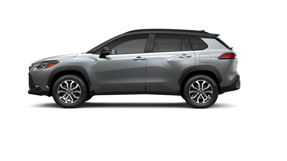 New 2025 Sonic Silver/Jet Black roof Toyota Hybrid SE image 3