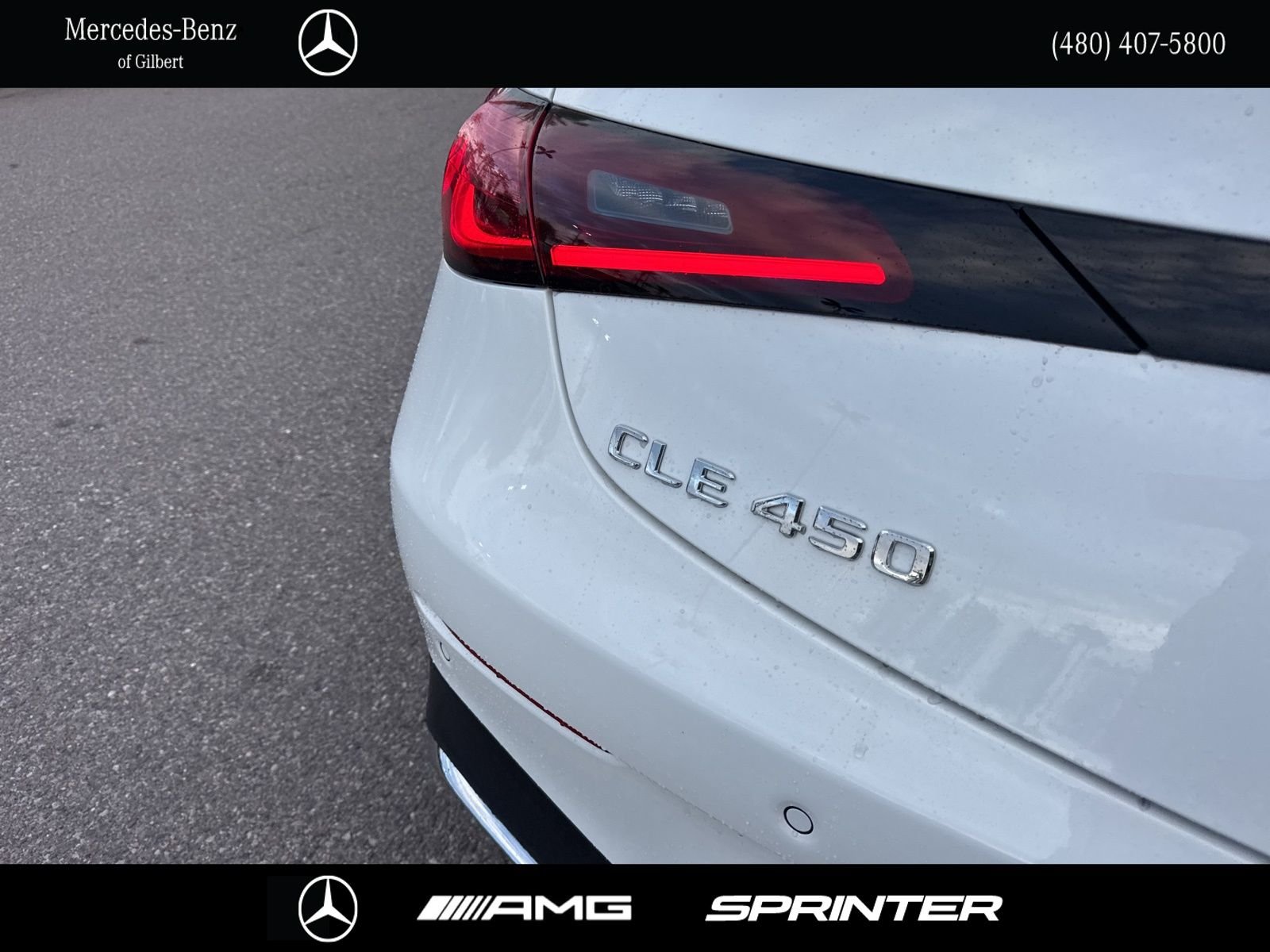 New 2026 Polar White Mercedes-Benz CLE 450 image 6