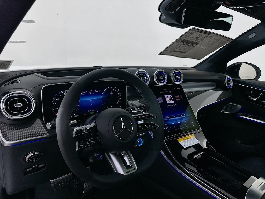 New 2026 Polar White Mercedes-Benz GLC 63 AMG® S E Performance Coupe image 9