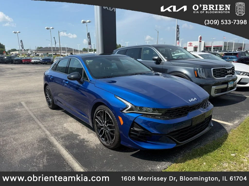 Used 2024 Sapphire Blue Kia GT image 1