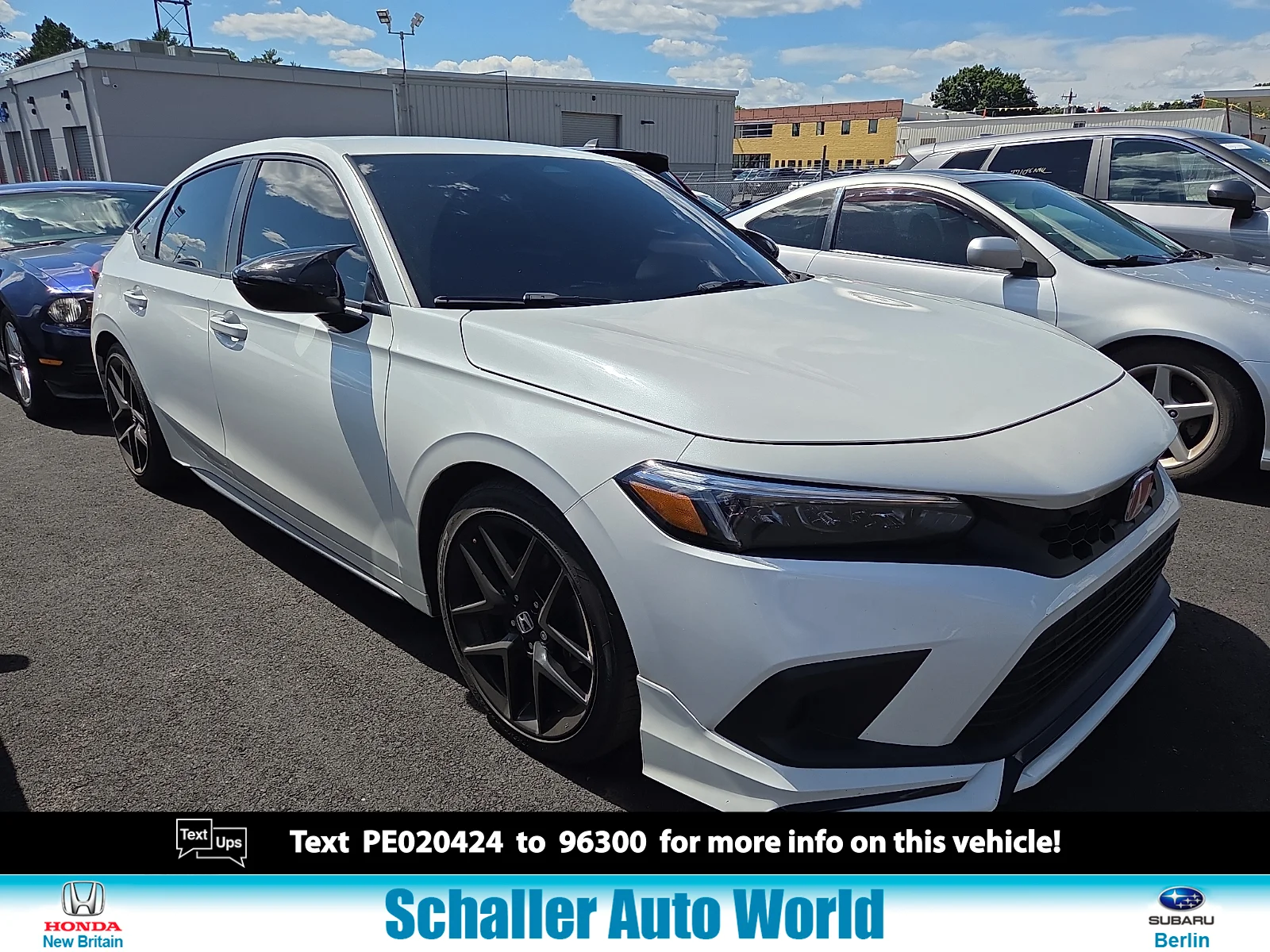 Used 2023 Platinum White Pearl Honda Sport image 1