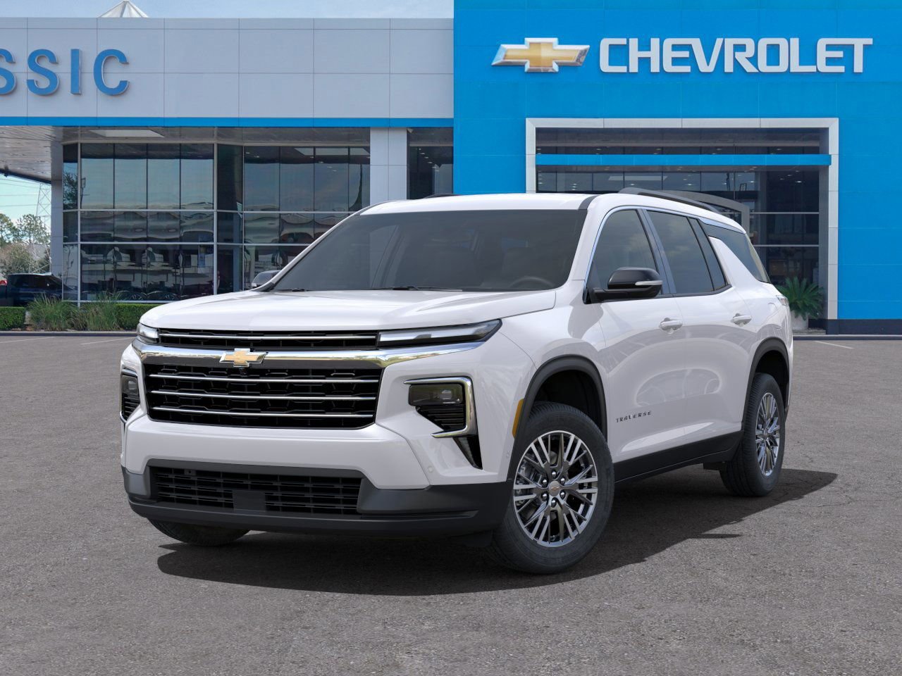 2025 Chevrolet Traverse LT White at Classic Elite Chevrolet Hwy 6