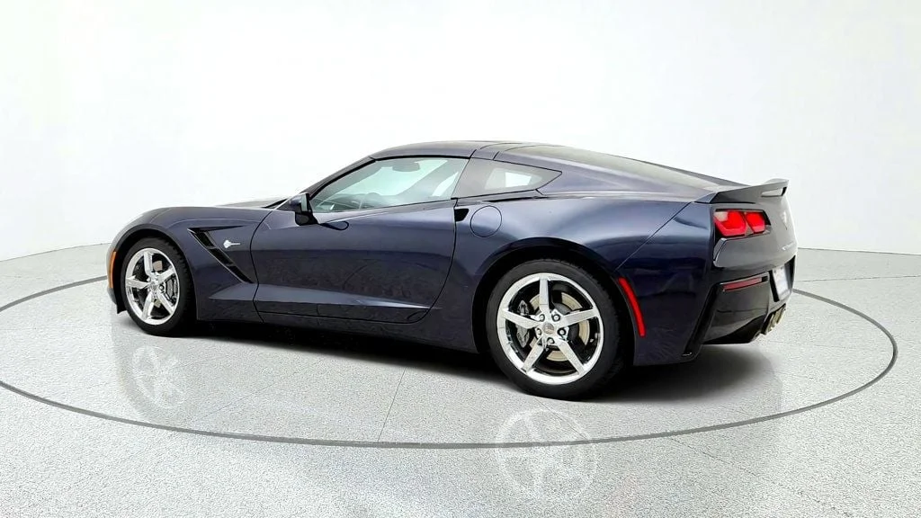 Used 2014 Night Race Blue Metallic Chevrolet 2dr Coupe w/2LT, Chrome Wheels, Performance Exhaust & Navigation image 7