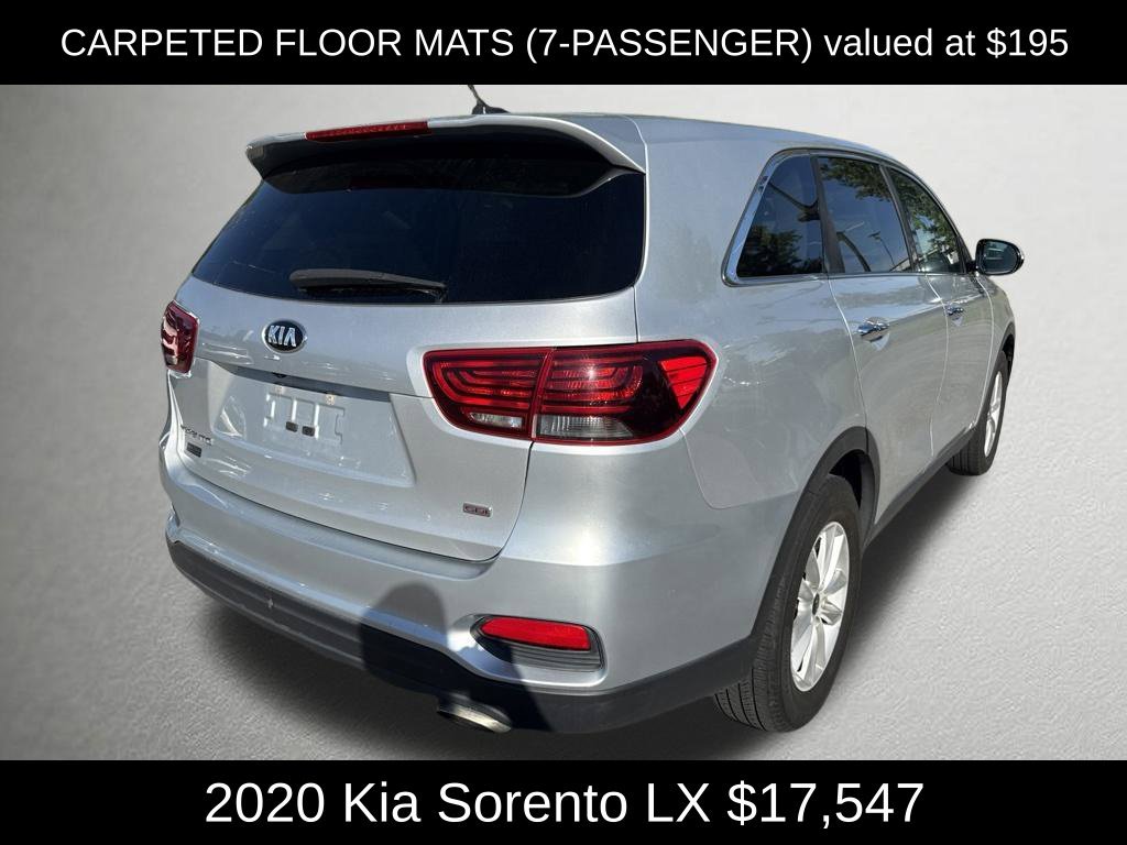 Used 2020 Sparkling Silver Kia LX image 3