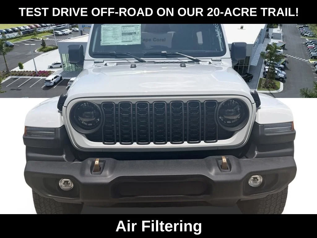 New 2026 Bright White Clear-Coat Exterior Paint Jeep 85th Anniversary Edition image 8