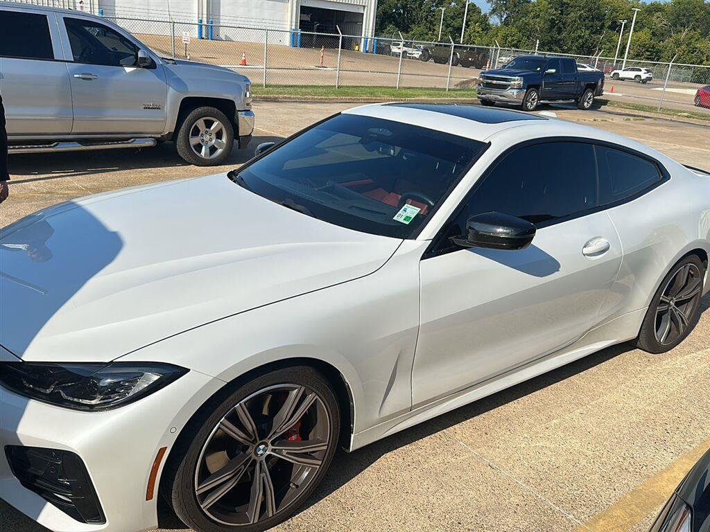 Used 2024 Mineral White Metallic BMW 430i image 1