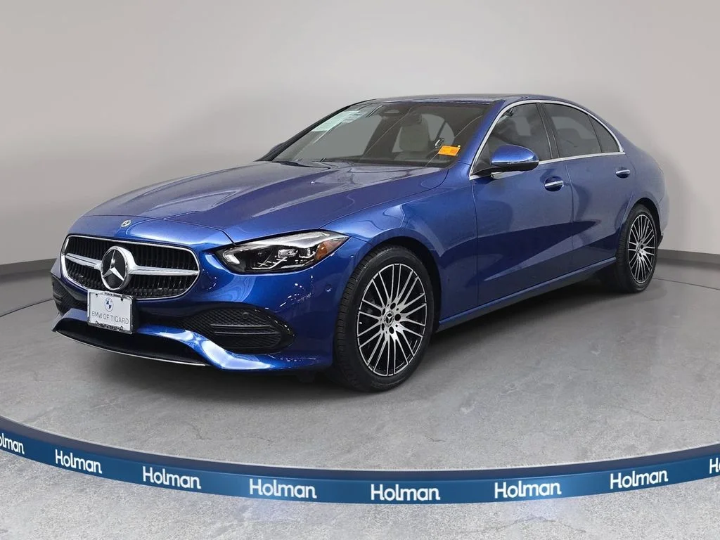 Used 2023 Starling Blue Metallic Mercedes-Benz C 300 image 1