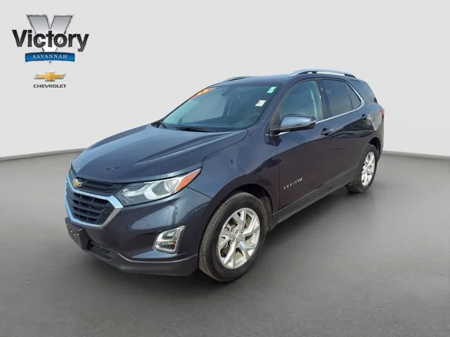 Certified Used 2018 STORM BLUE METALLIC Chevrolet LT image 3