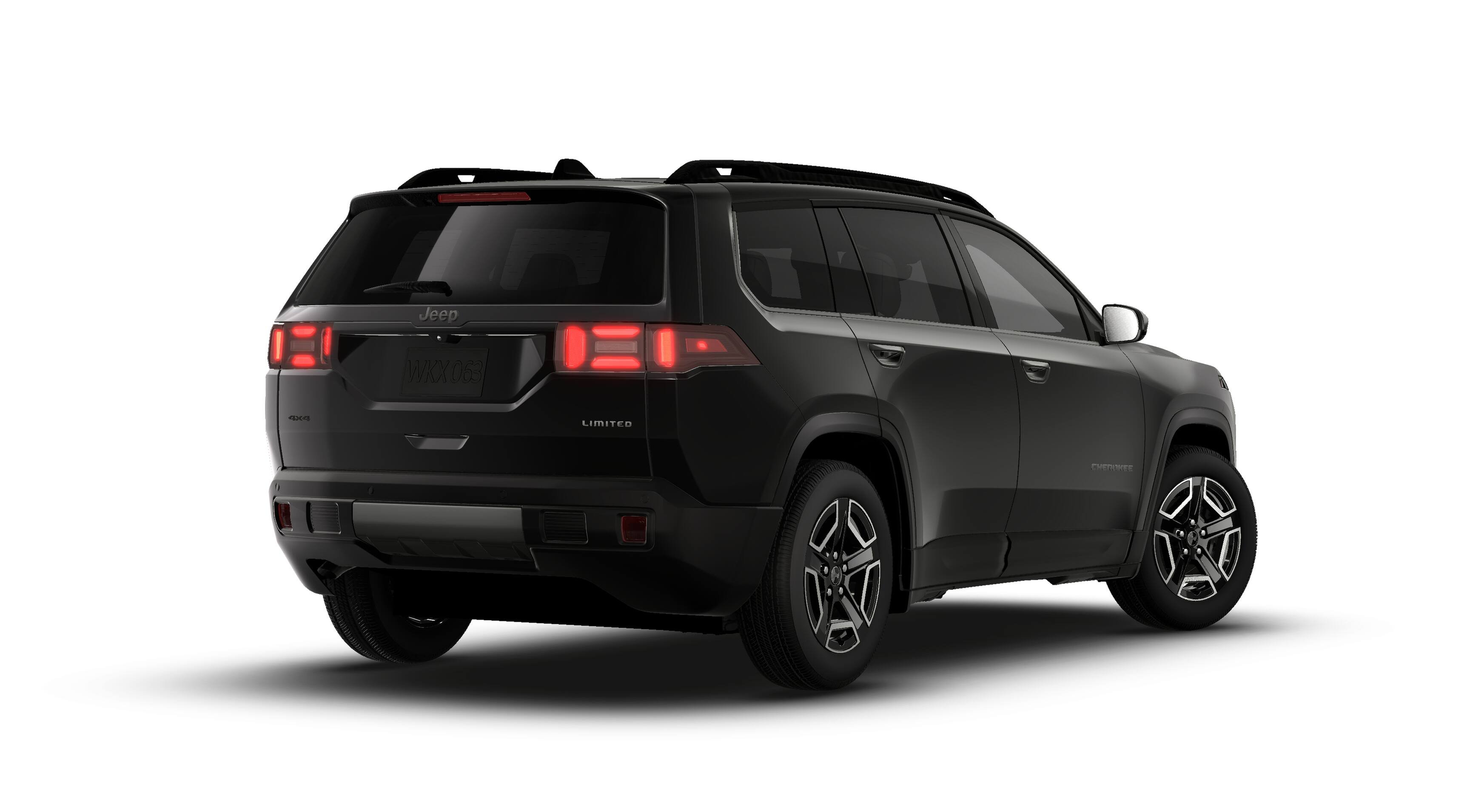 New 2026 Diamond Black Crystal Pearl-Coat Exterior Paint Jeep Limited image 28