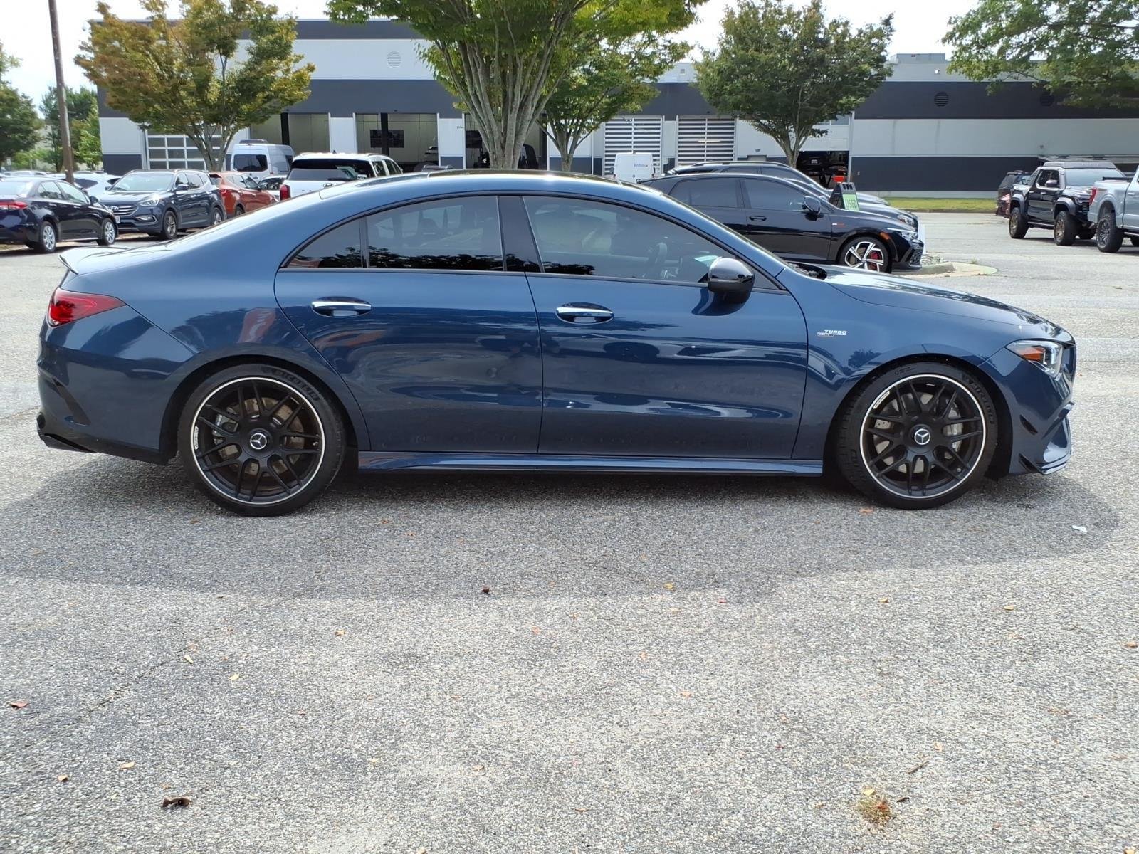Used 2022 Denim Blue Metallic Mercedes-Benz AMG® CLA 45 image 7