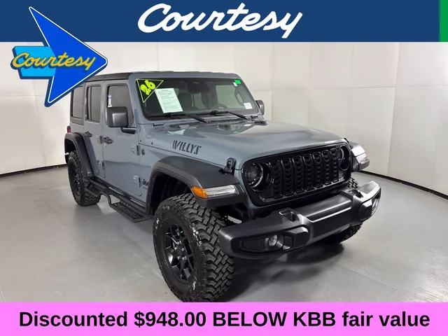 2026 Jeep Wrangler Willys