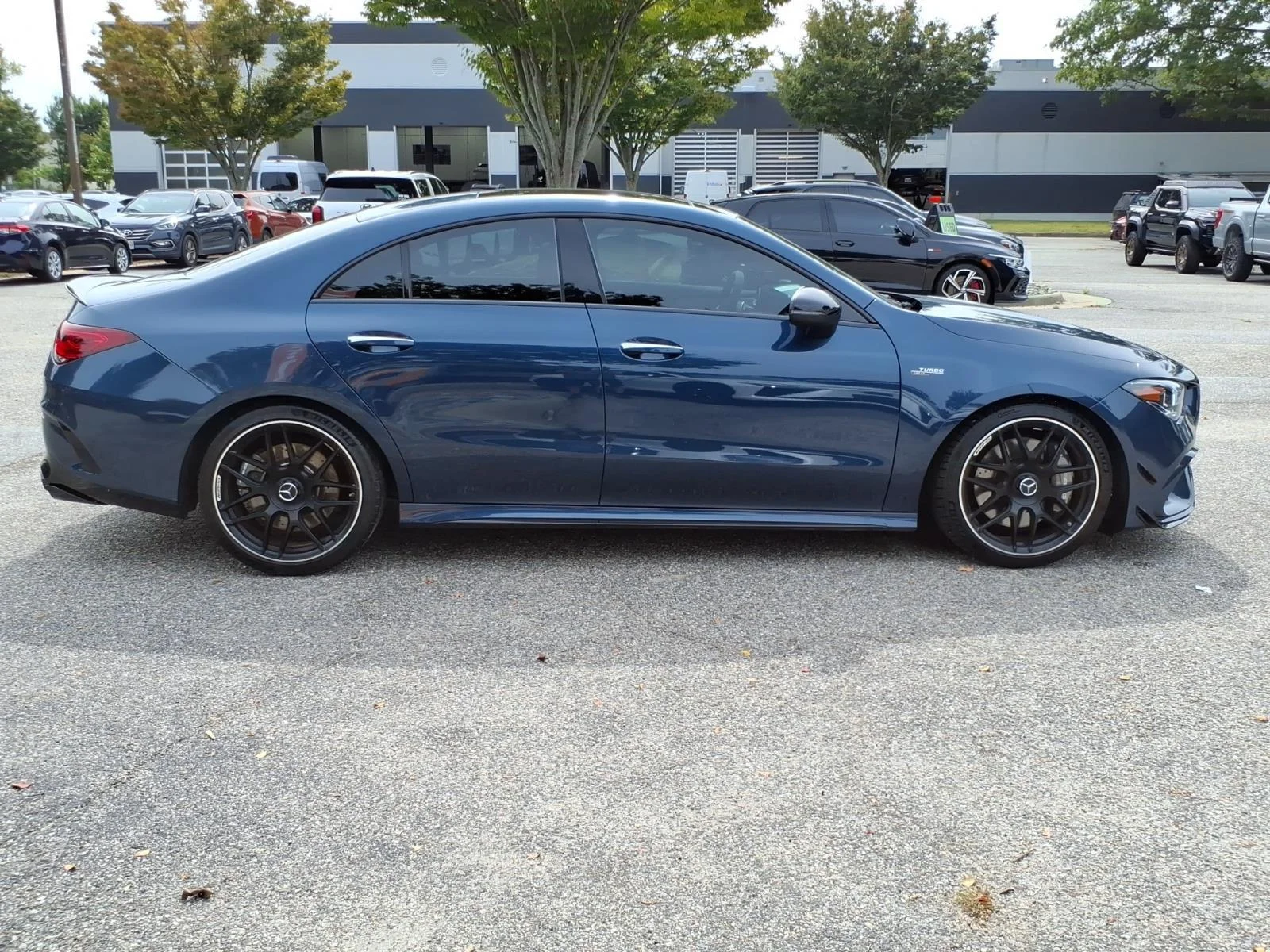 Used 2022 Denim Blue Metallic Mercedes-Benz AMG® CLA 45 image 7