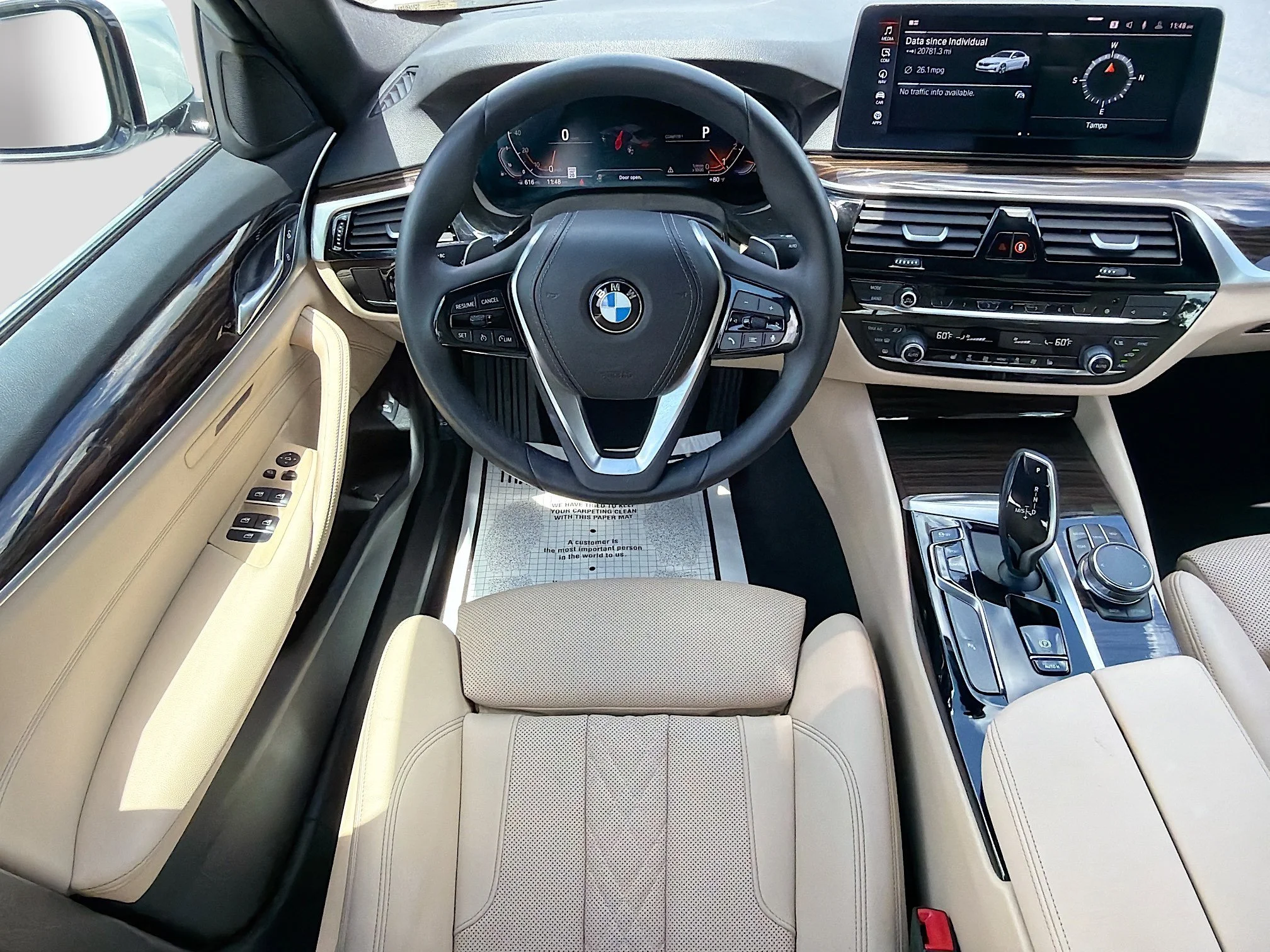 Used 2023 Alpine White BMW 530i image 16