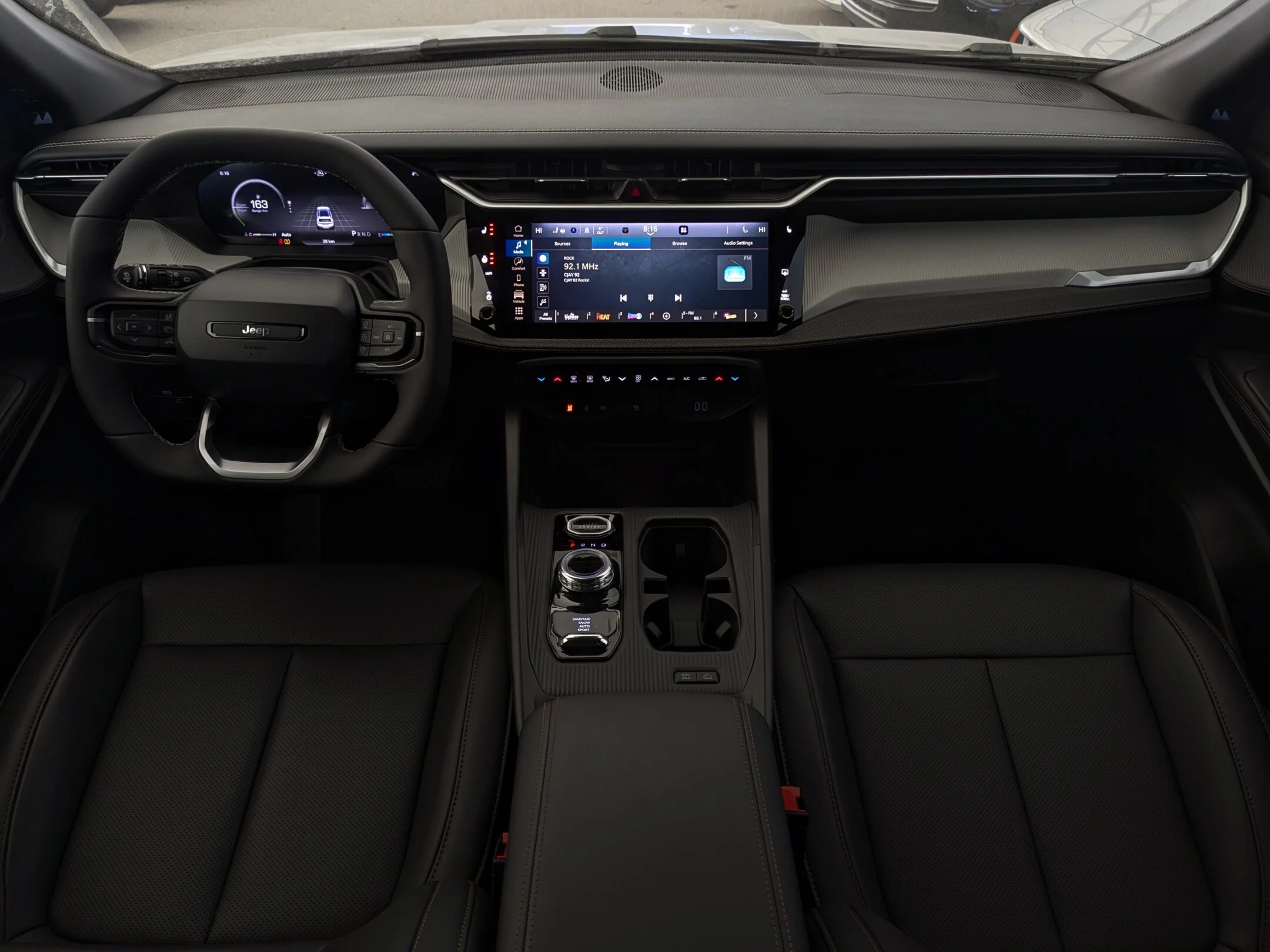 New 2026 Black Jeep Limited - - Hybrid - Dual-Pane Pano Sunroof - Capri Leatherette - Power Liftgate & More! image 23