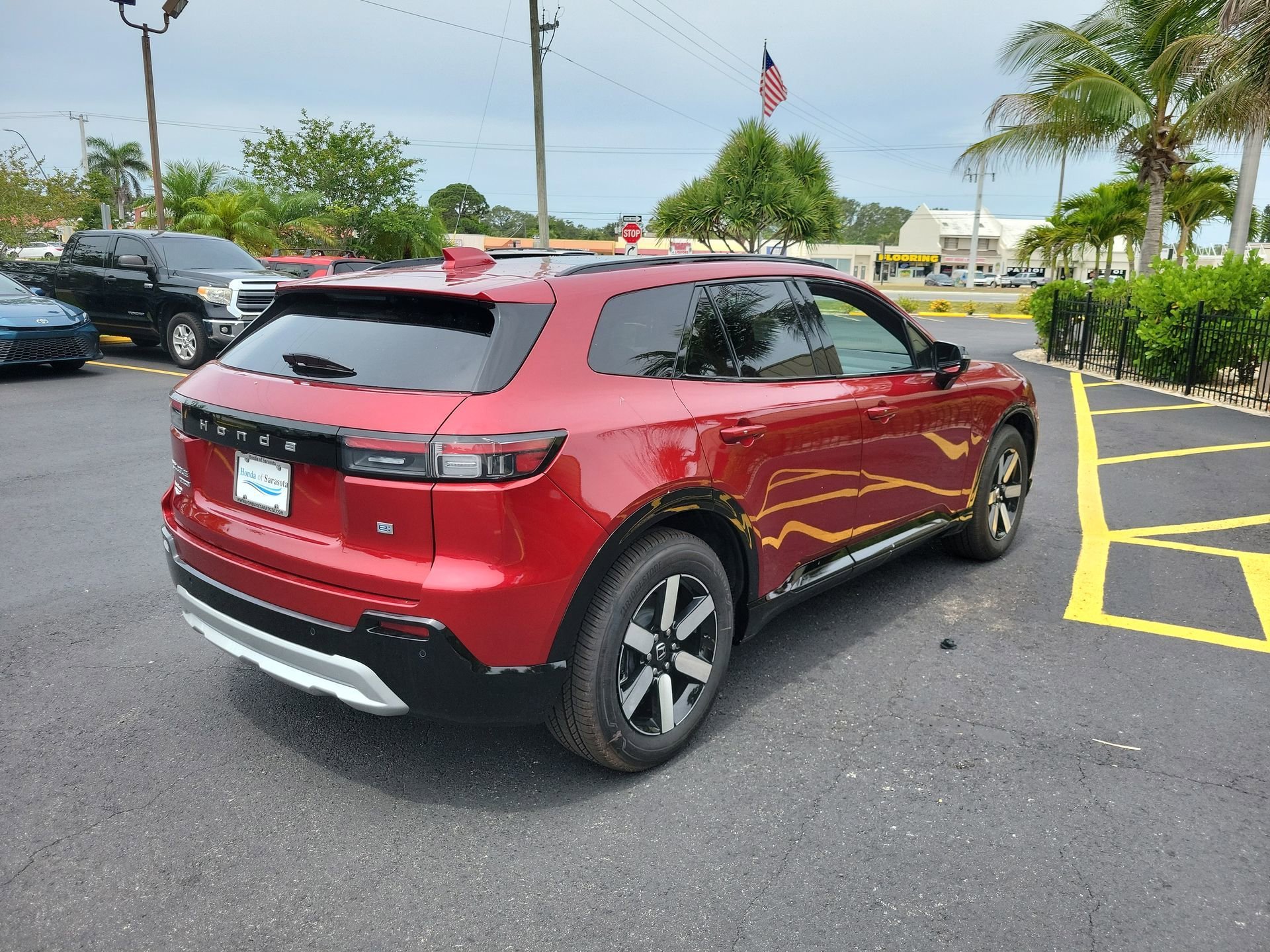 New 2026 Scarlet Red Metallic Honda Touring image 6