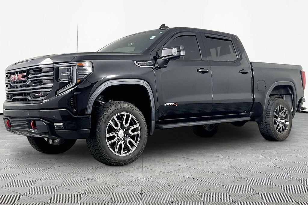 Used 2024 Black GMC AT4 image 1