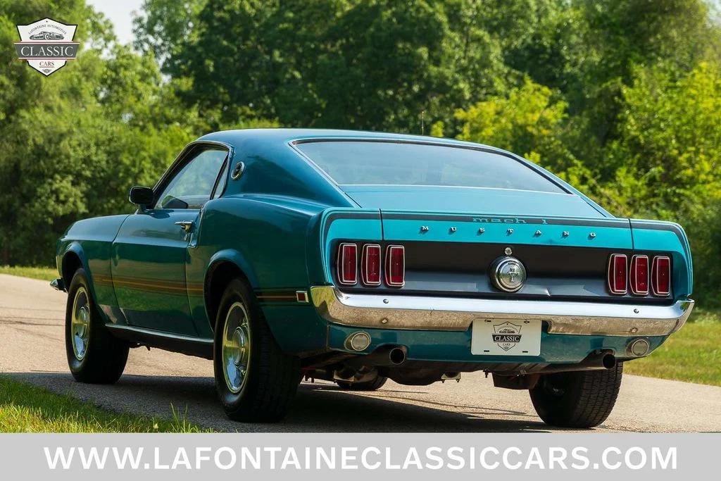 Used 1969 Blue Ford Mach 1 image 4